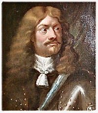 Portræt af Hannibal Sehested malet af Karel van Mander.