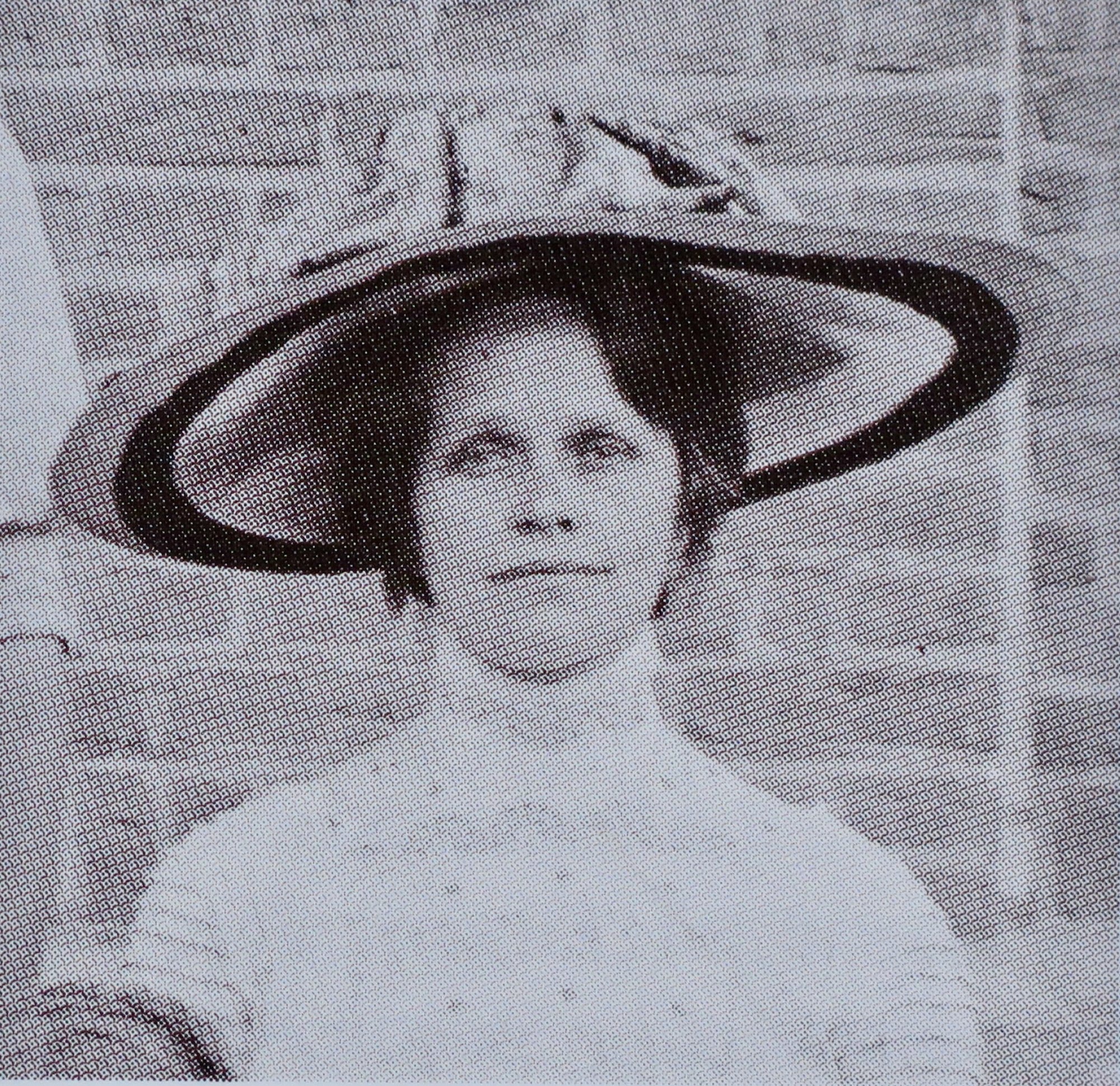 Portræt af lærerinde Amalie Kalum fra Vestre Skole 100 år