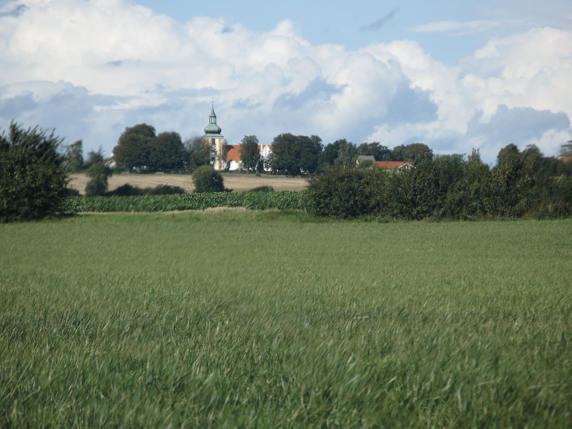 Nutidigt billede fra Husby ved Middelfart, tidligere hjemsted for ridder Niels Hamundsen Litle.