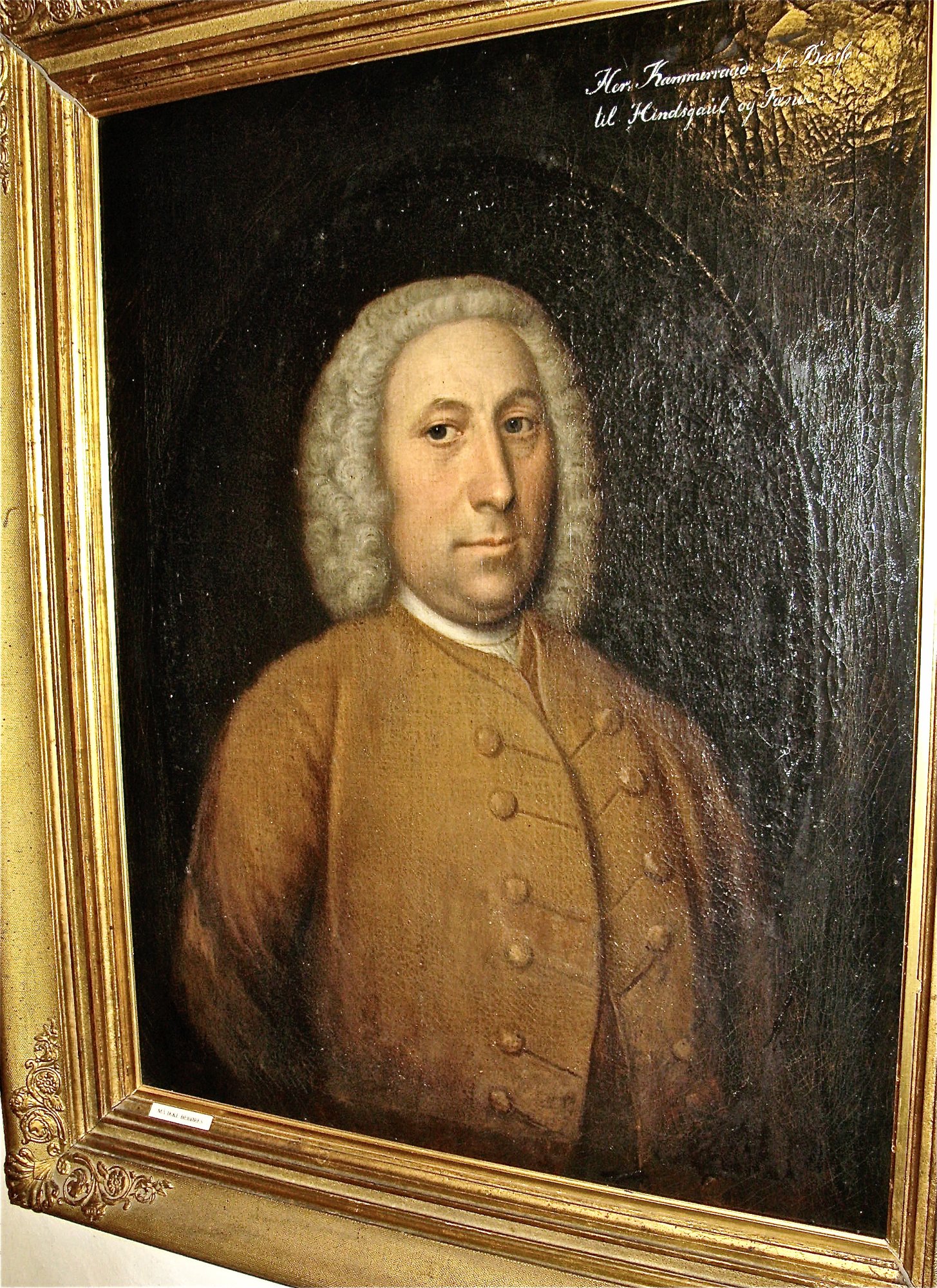 Portrætmaleri af godsejer Niels Andersen Basse fra Middelfart Museum