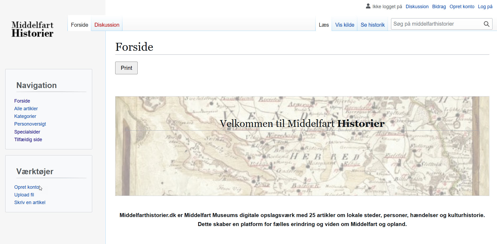 Middelfarthistorier — arrangement i Middelfart Museumsforening