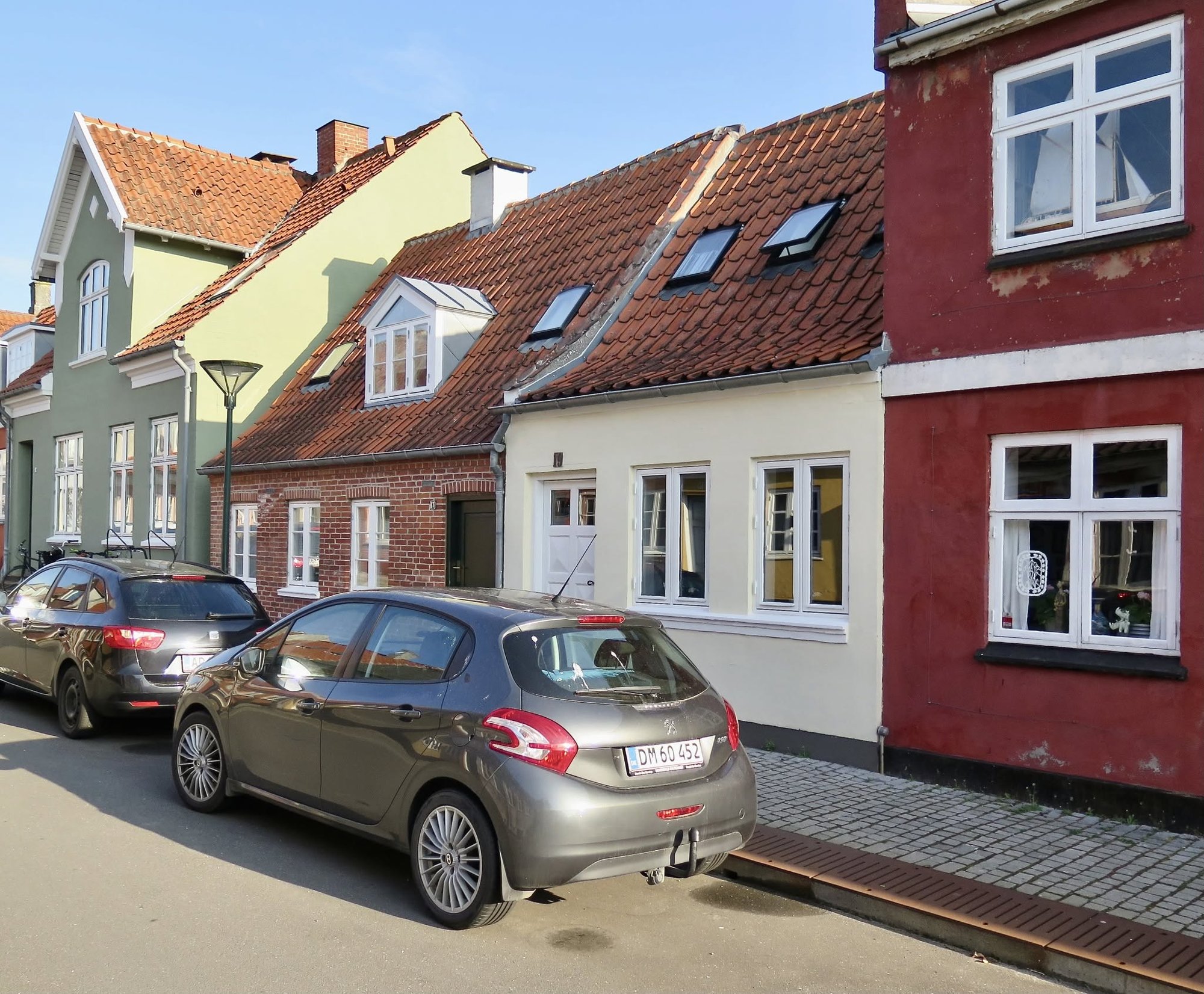 Søndergade 17 og 19 i Middelfart, to små sammenhængende huse.