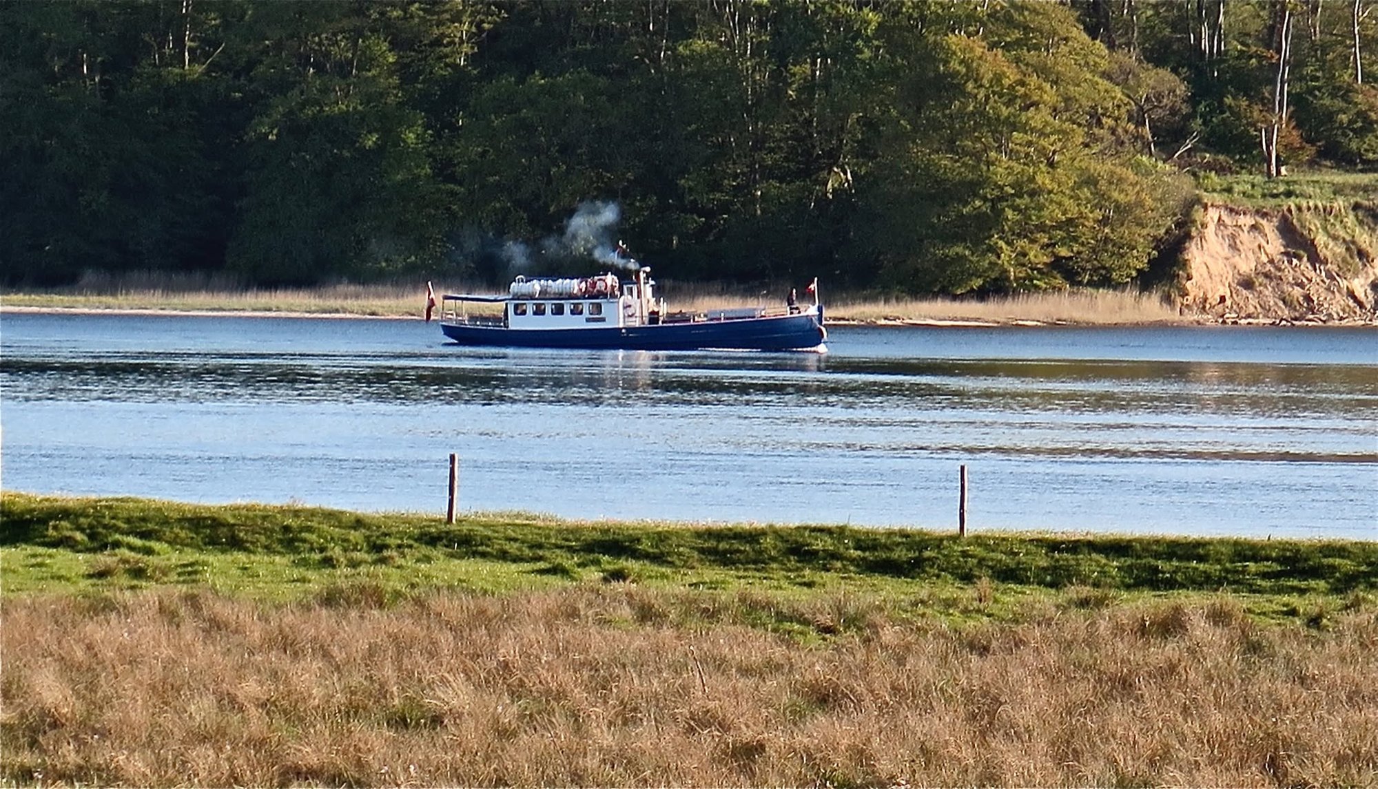 Turbåden Mira III i Middelfart havn.