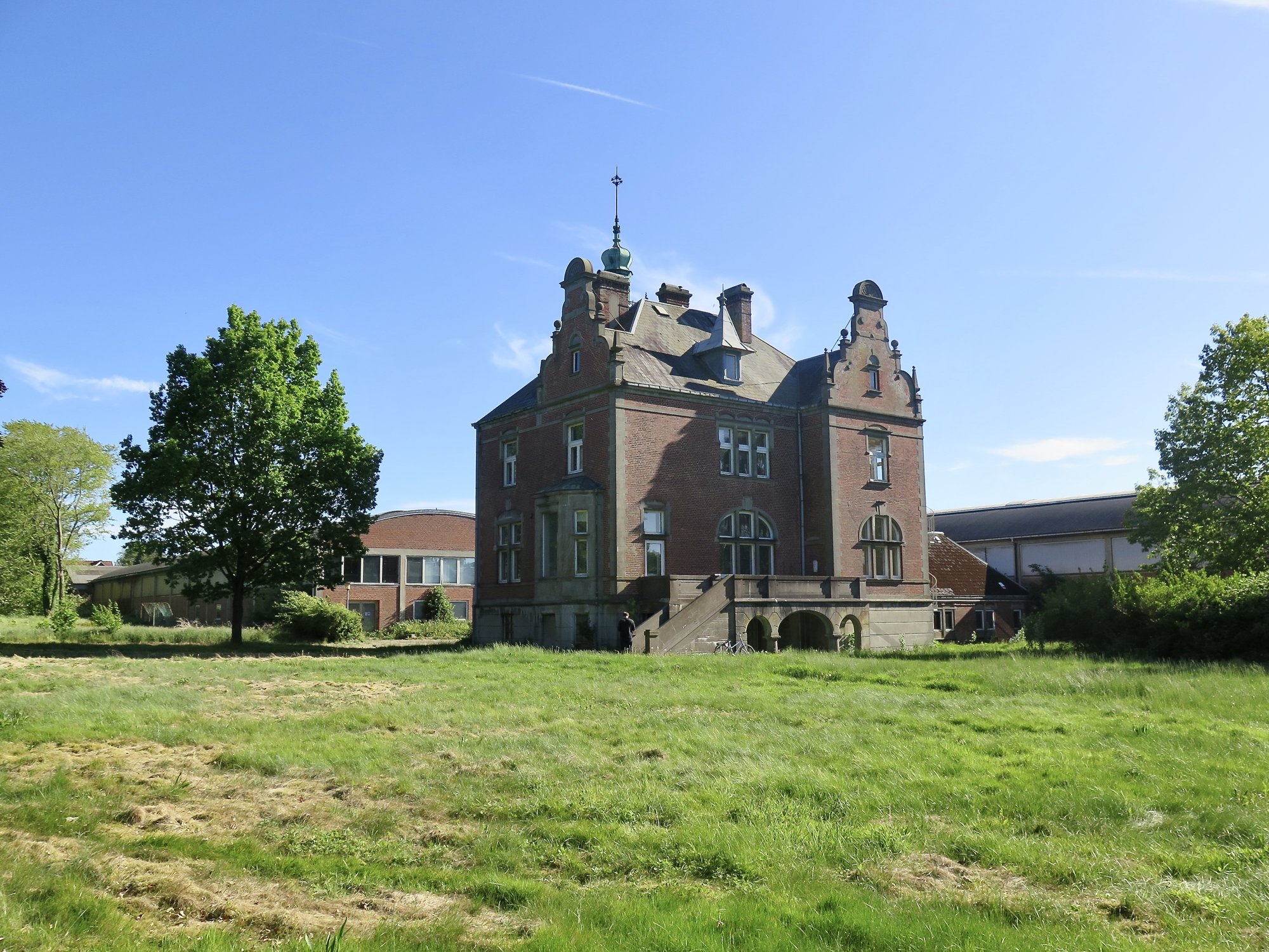 Villa Hesslund, en pompøs arkitektonisk villa ved Lillebælt, oprindeligt bygget af familien Hess.