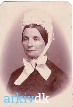 Portrætfoto af Madam Beck, der drev værtshus ved Teglgård.