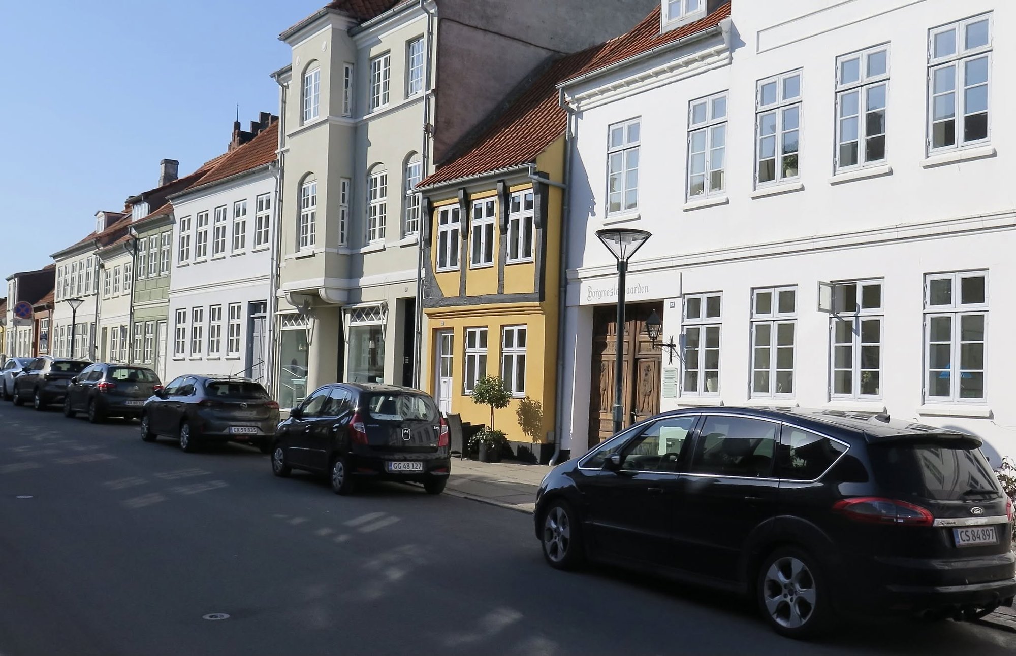 Bindingsværkshuset i Algade 21, en rest af den tidligere præstegård i Middelfart.